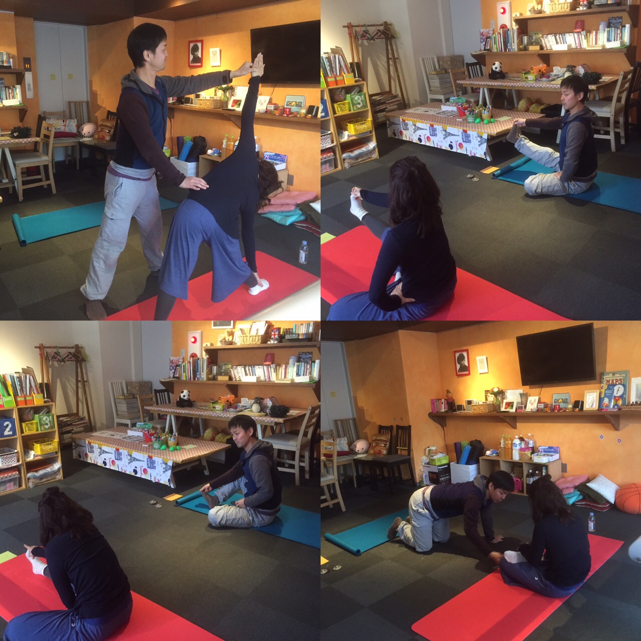 今年最初のヨガワークショップ 英語で学ぶ心と体のフィットネススタジオ東京 Ani S Place